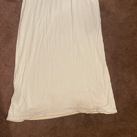 Urban outfitters white lace maxi dress staring at stars off white cutout dress - Picture 9 of 12